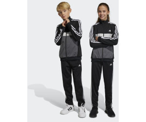 Adidas Boys Tracksuit HR6406 black grey five grey one white ab 29 99 Preisvergleich bei idealo