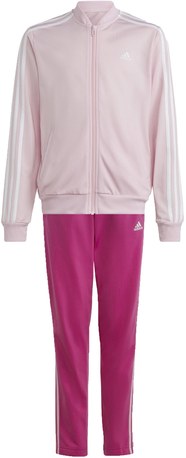 Preisvergleich € (IC0113) bei | ab Girls lucid Adidas clear fuchsia/white 26,40 Tracksuit pink/semi