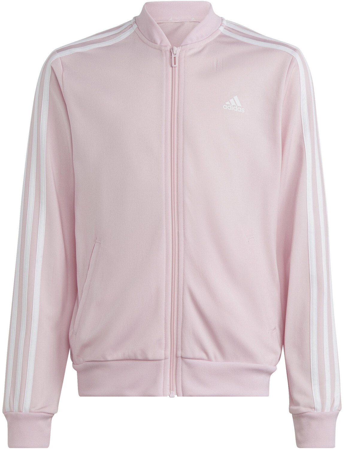 € bei 26,40 (IC0113) | lucid pink/semi ab Preisvergleich Adidas Tracksuit clear fuchsia/white Girls