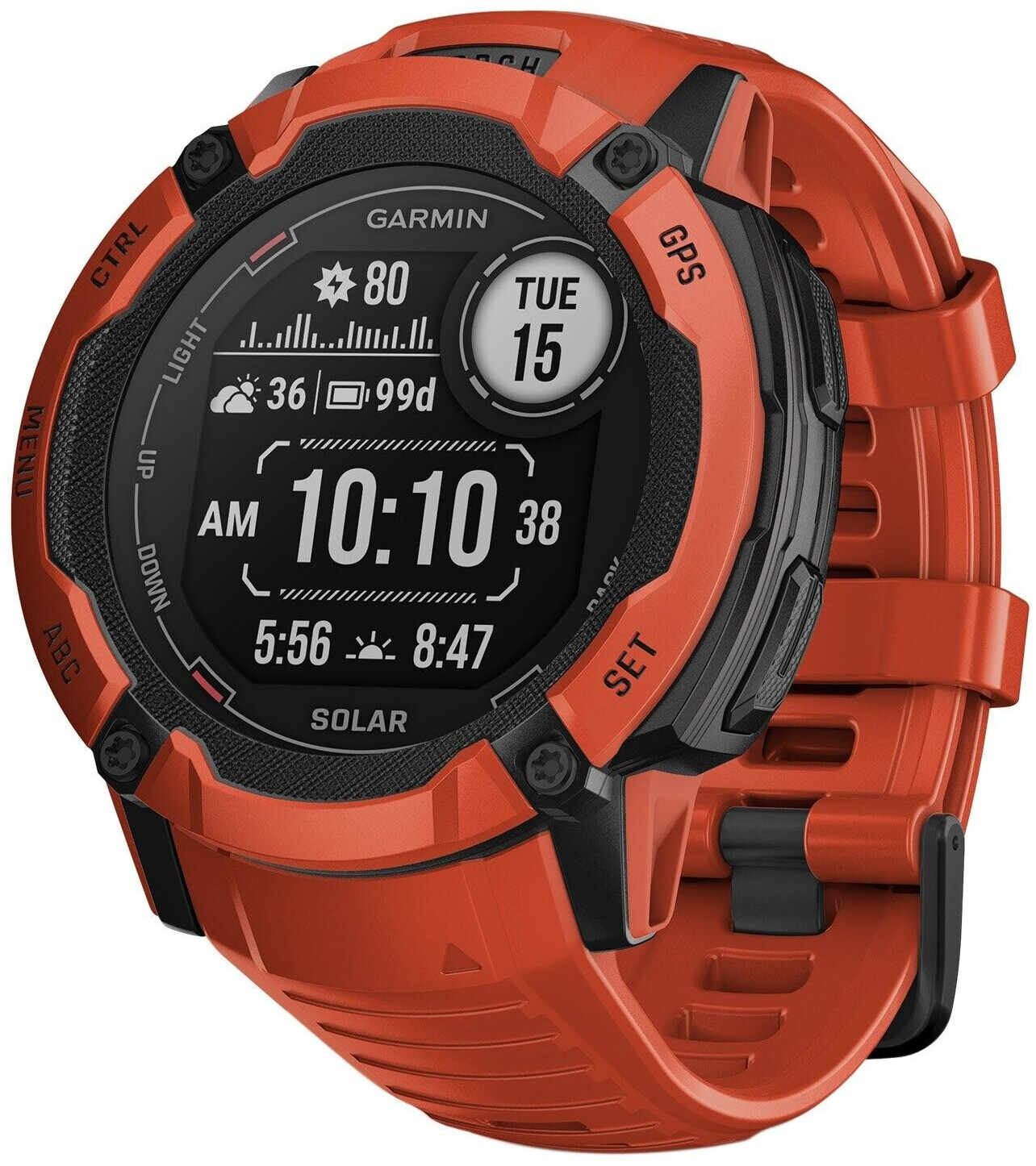 Garmin Instinct 2X Solar Red a 389 00 oggi Migliori prezzi e