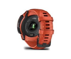Garmin instinct gps watch flame red store