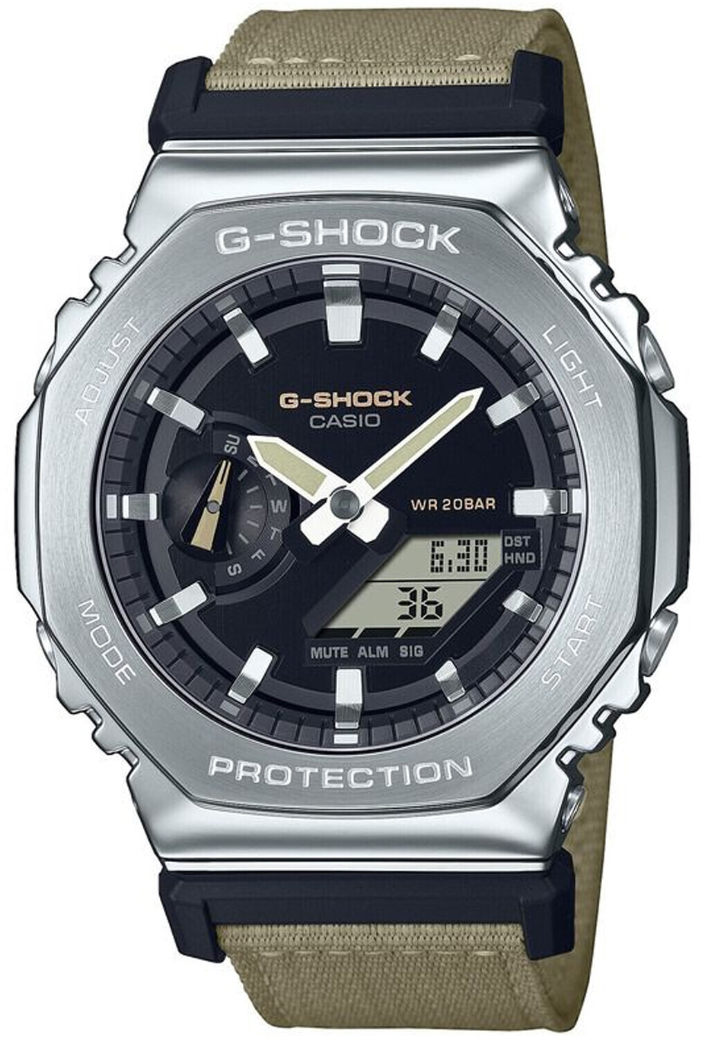 Silver casio sale g shock