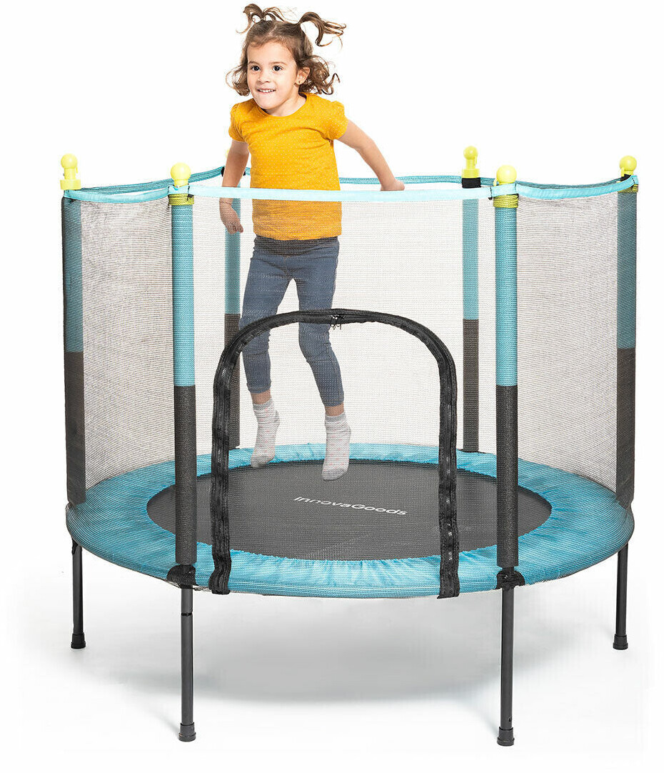 InnovaGoods Kidine children trampoline with safety net
