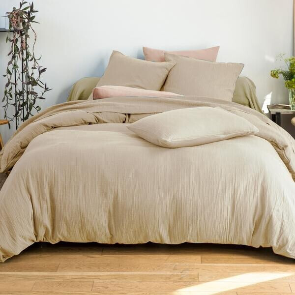 Becquet Housse de couette Double gaze 200x200 cm