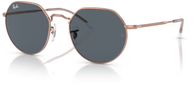Photos - Sunglasses Ray-Ban Jack Rose Gold RB3565 9202R5 