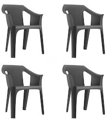 Garbar Fauteuil Cool (4 pcs) gris foncé