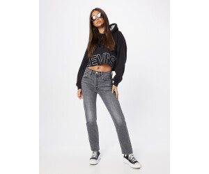 Levi 501 store women's jeans black