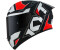 KYT Helmet TT-Course Electron matt grey/red