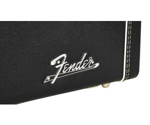 Fender Bracelet Tweed Moderne 2" Gris/Noir – Sangle Guitare Style Classique Avec Cuir Et Logo Fender – Confort Et Look Iconique