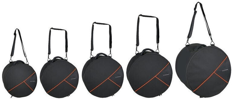 Photos - Other Sound & Hi-Fi GEWA Premium Drum Bag Set Fusion Black  (231610)