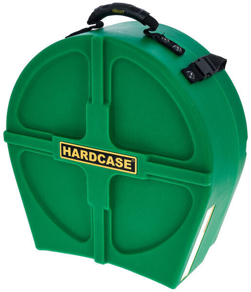Hardcase 14" Snare Case F.Lined Dark Green (HNL14S-DG)