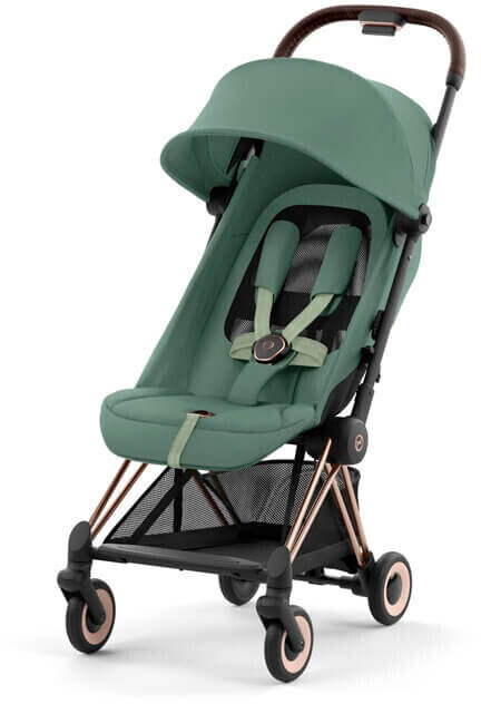 Cybex Coya leaf green (rosegold frame)