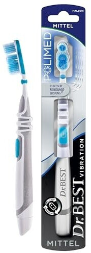 Dr. Best Polimed Vibration Zahnbürste mittel (1 Stk.) ab 6.95 €