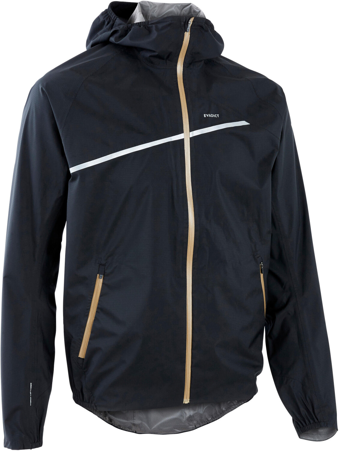 EVADICT Lauf-Regenjacke Trail wasserdicht Herren gelb/grün