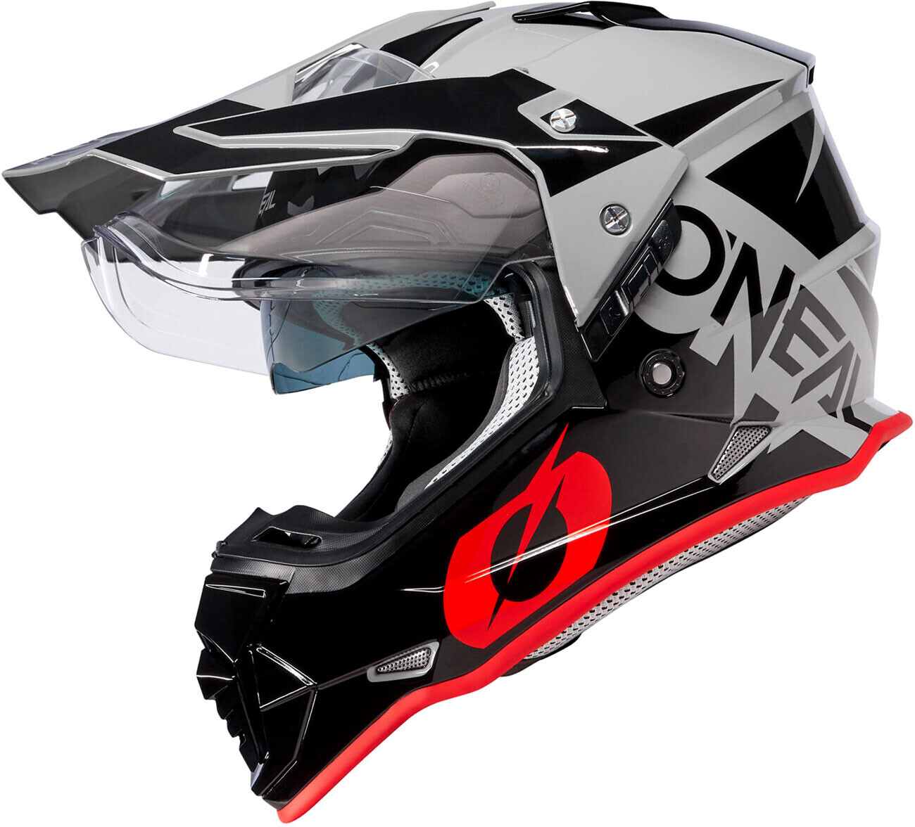 O'Neal Casque - Blade Polyacrylite - HAZE V.23 noir/rouge