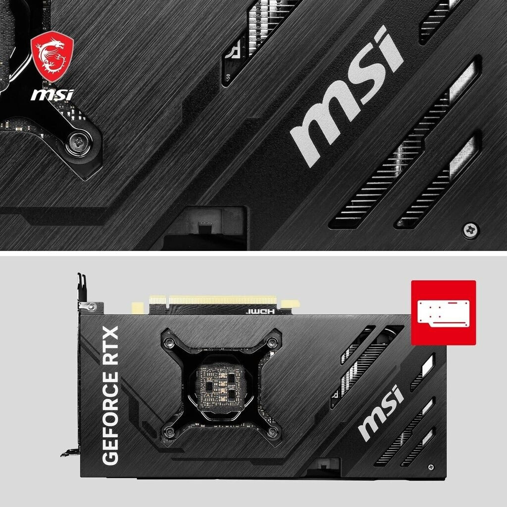 MSI GeForce RTX 4070 VENTUS 2X 12G OC ab 789,99