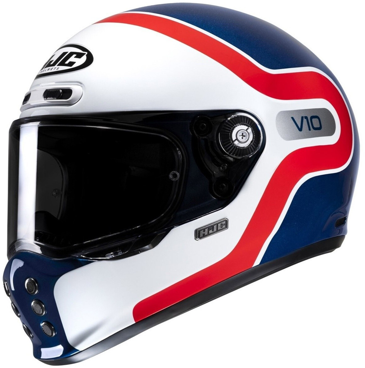 HJC V10 Grape MC21 blacn/rouge/bleu