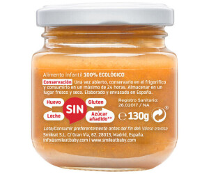 Potitos - zumos: Manzana y naranja 130g Ecológico SMILEAT
