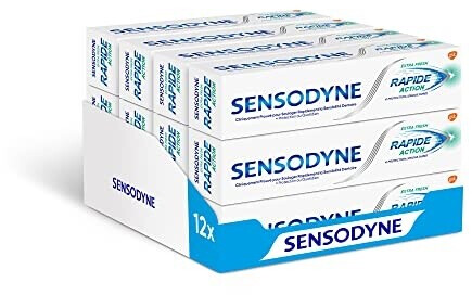Sensodyne Rapide Action Extra Fresh (12 x 75 ml)