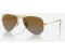 Ray-Ban Junior RJ9506S 223/T5 (Polished Gold/Brown Gradient)