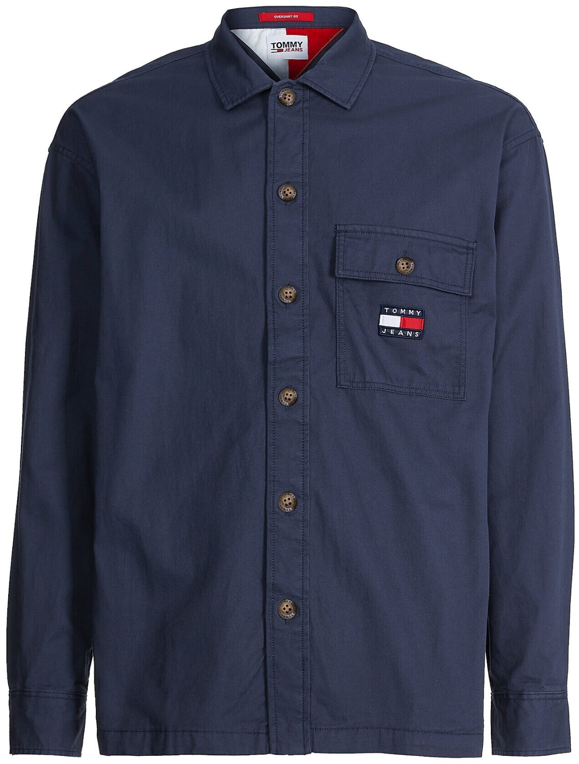 Tommy Hilfiger Classics Casual Fit Twill Overshirt (DM0DM15129) twilight navy