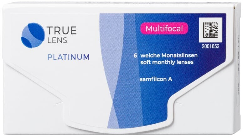 TrueLens Platinum Monthly Multifocal (6 lentilles)
