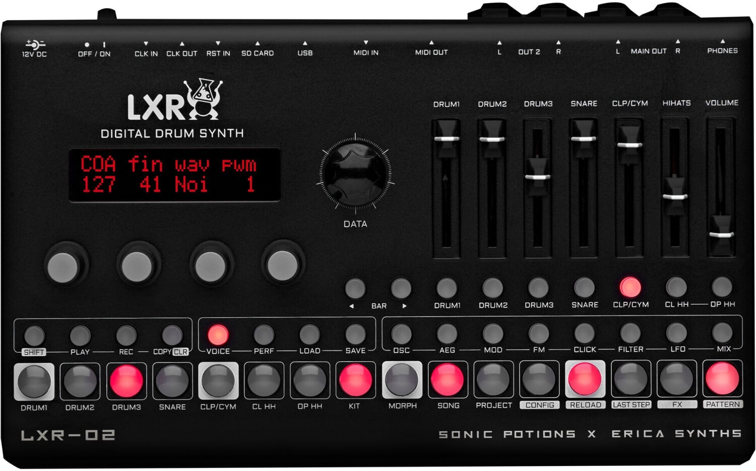 Photos - Synthesizer Erica Synths Drum  LXR-02 