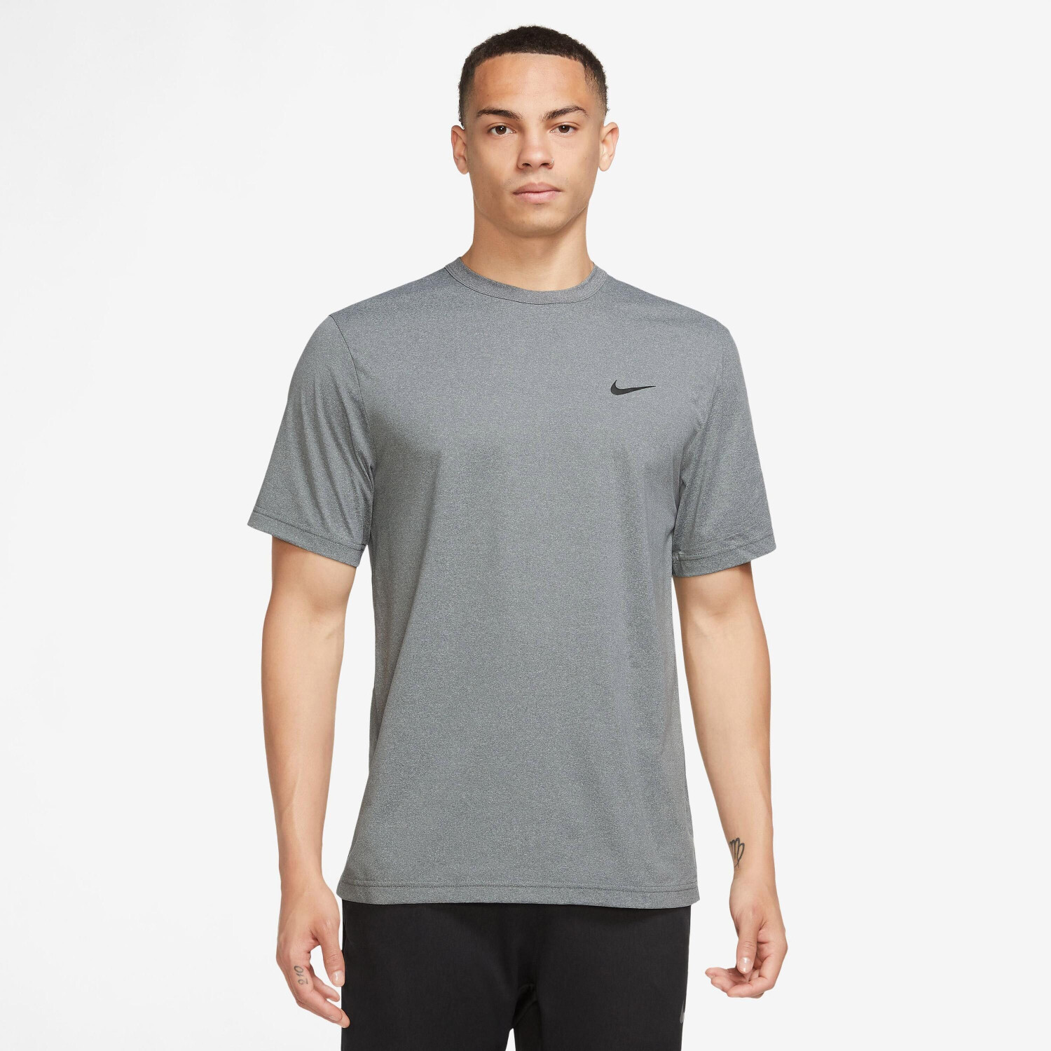Nike Hyverse Dri-Fit UV Short-Sleeve (DV9839) smoke grey/htr/black au  meilleur prix sur