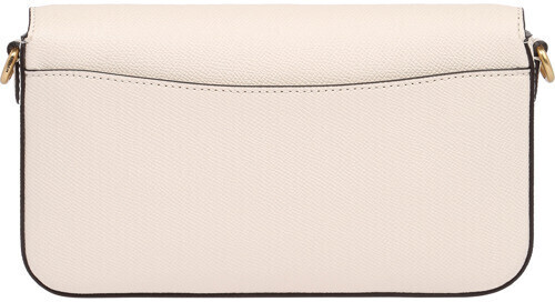 Coach Wyn Leather Cross Body Bag, Chalk at John Lewis & Partners