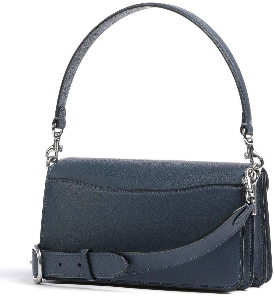 Coach Polished Pebble Leather Covered C Closure Tabby Sh (CH735 