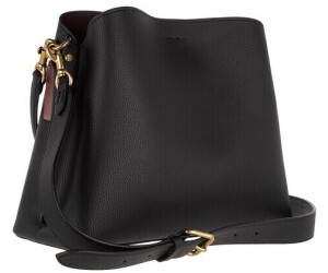 Coach Polished Pebble Leather Willow Shoulder Bag C2621 B4 BK black ab 323 95 Preisvergleich bei idealo