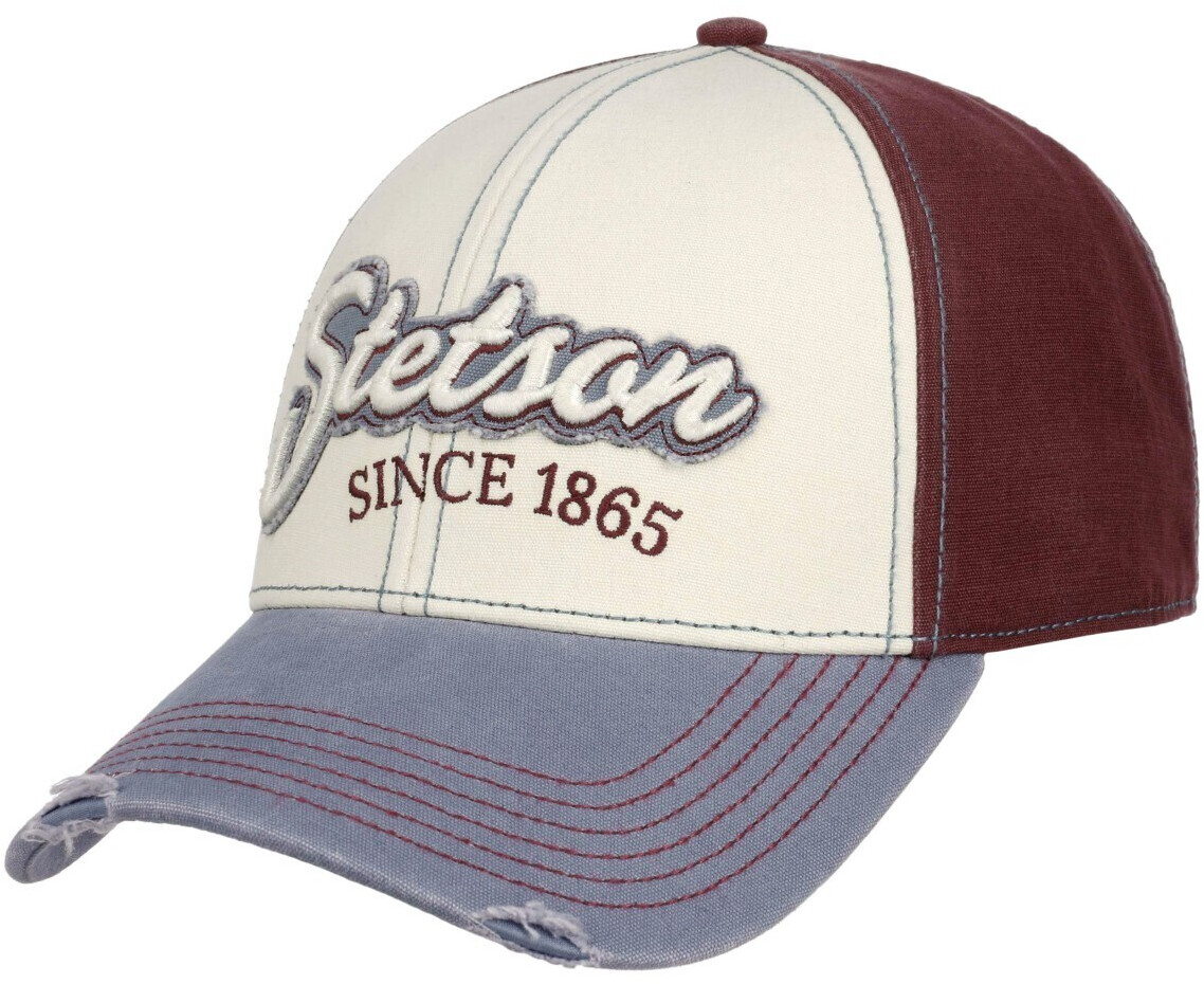 Stetson Baseball Cap Vintage Distressed Baseball Cap (7721143) blue