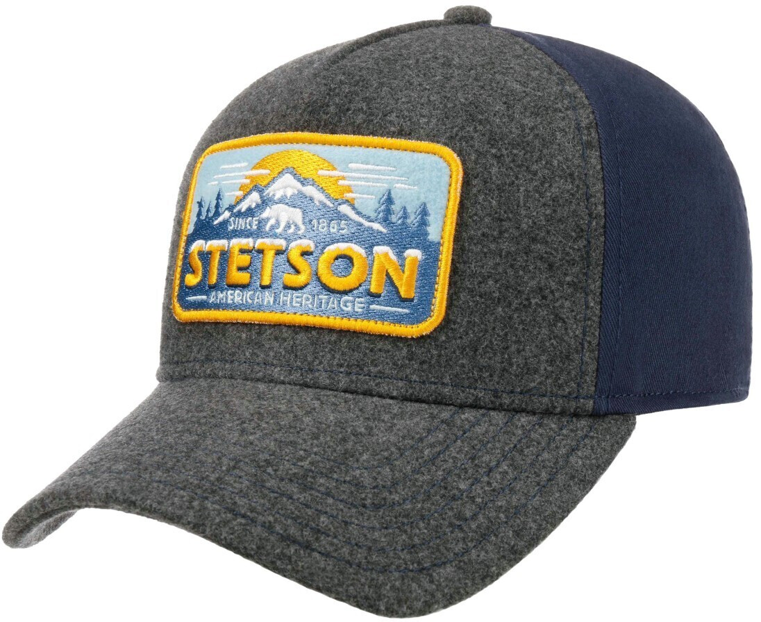 Stetson Trucker Cap Polar Bear (7750102) grey/blue