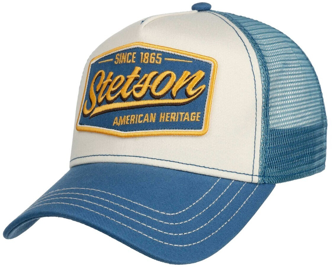Stetson Trucker Cap Vintage Mesh Baseball Cap (7761122) blue