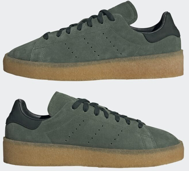 Adidas stan smith green sales suede