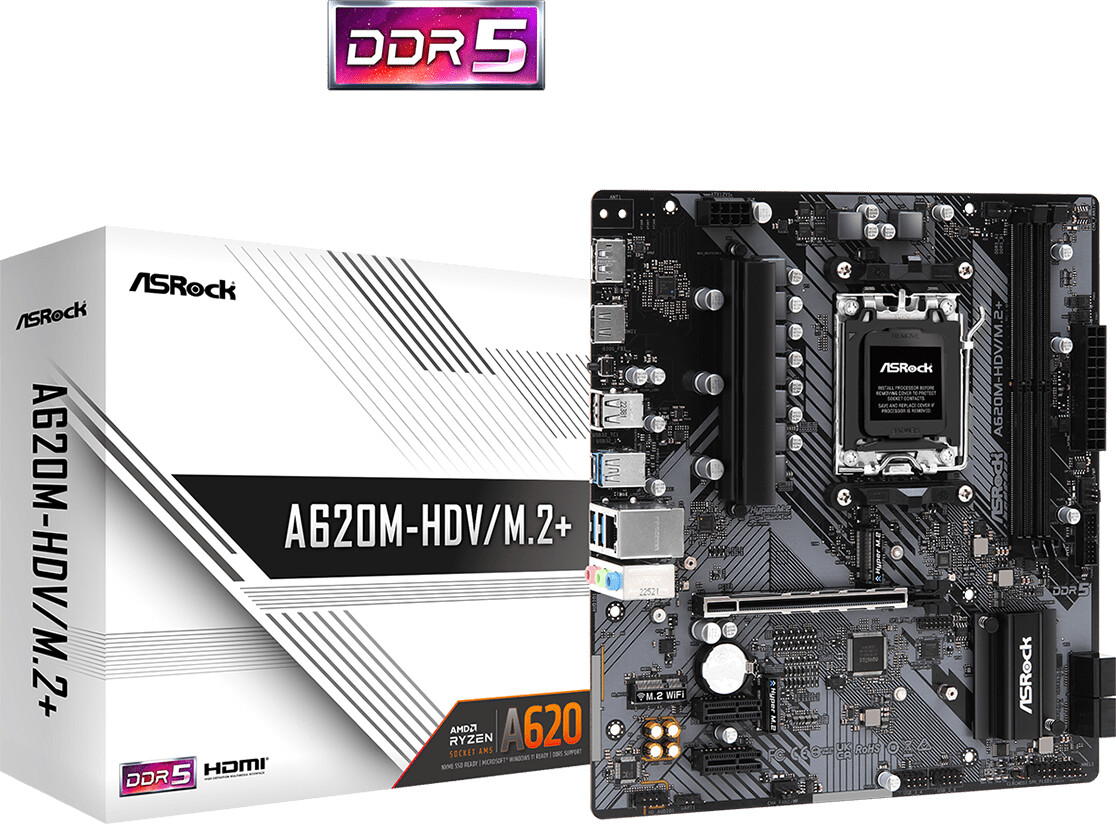 ASRock A620M-HDV/M.2+