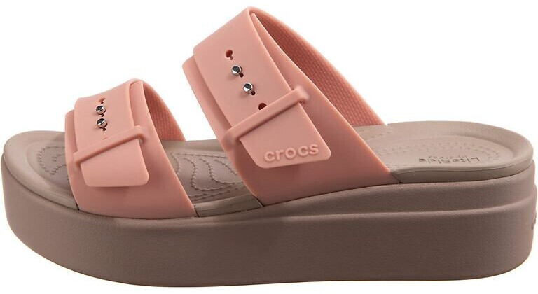 Crocs Brooklyn Sandal Low Wedge (207431) pale blush