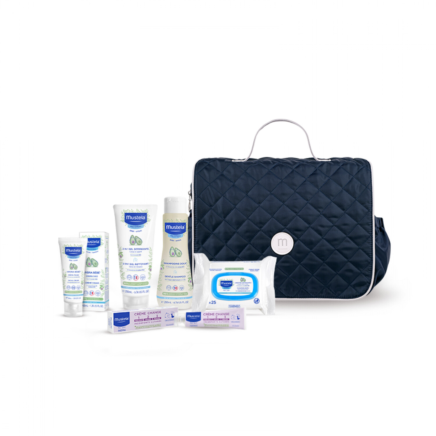 Mustela Baby Shower Pack + Pañalera, 10 Productos, Ideal