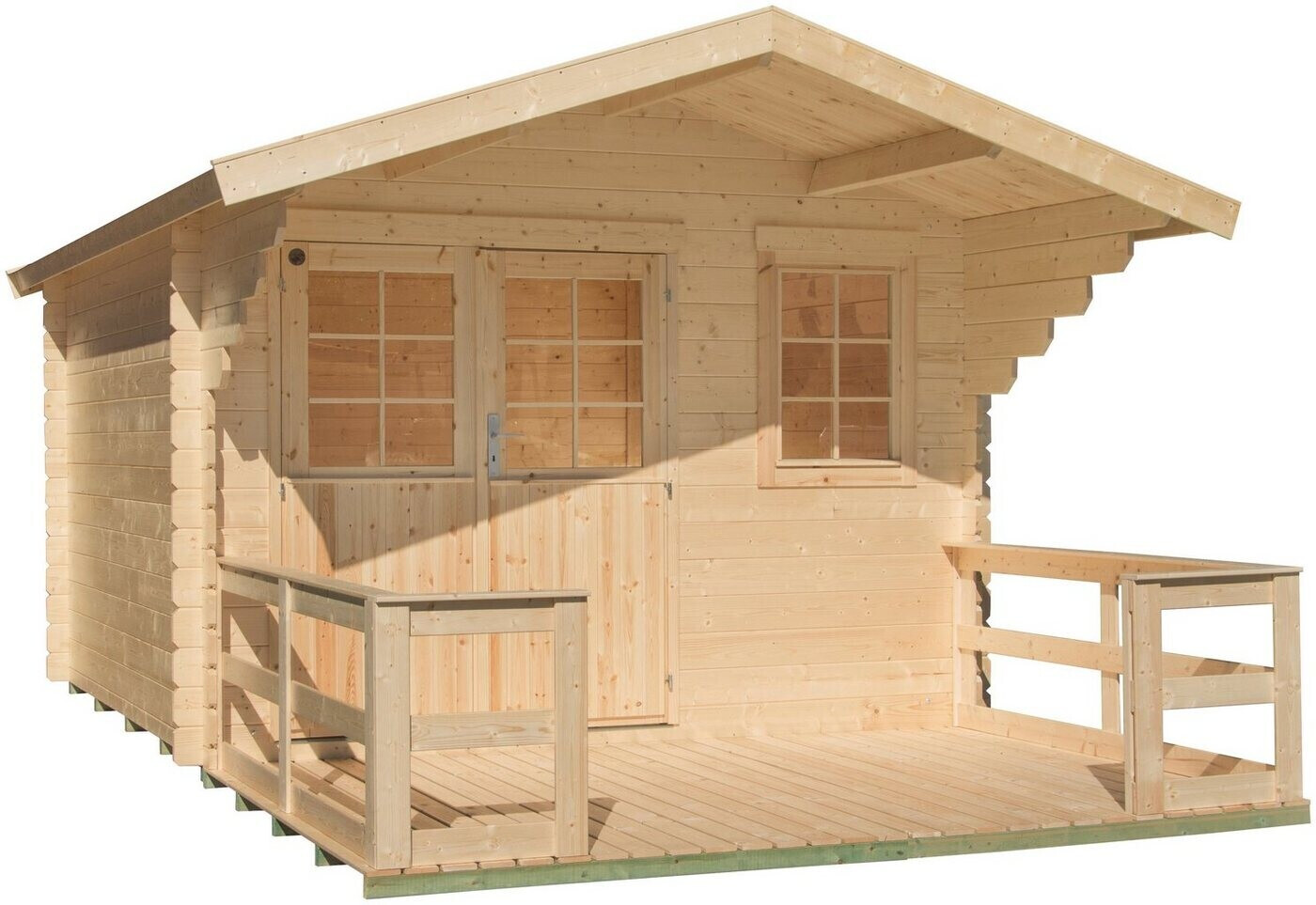 Konifera Kallenberg 2 BxT: 340x443 cm Set mit Terrasse, Vordach und  Fußboden ab 2.999,99 € | Preisvergleich bei