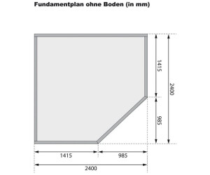 2.084,88 cm bei € BxT: | 276x273 terragrau ab Preisvergleich Neusee Konifera 2