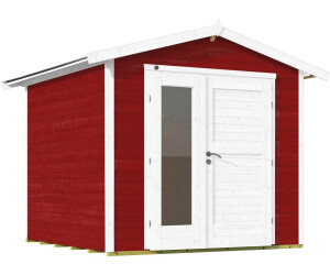 Weka Gartenhaus 224 A BxT: 280x263 cm rot ab 2.306,01 € | Preisvergleich  bei