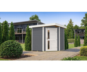 Weka Gartenhaus 229 A BxT: 244x244 cm grau ab 2.000,09 € | Preisvergleich  bei