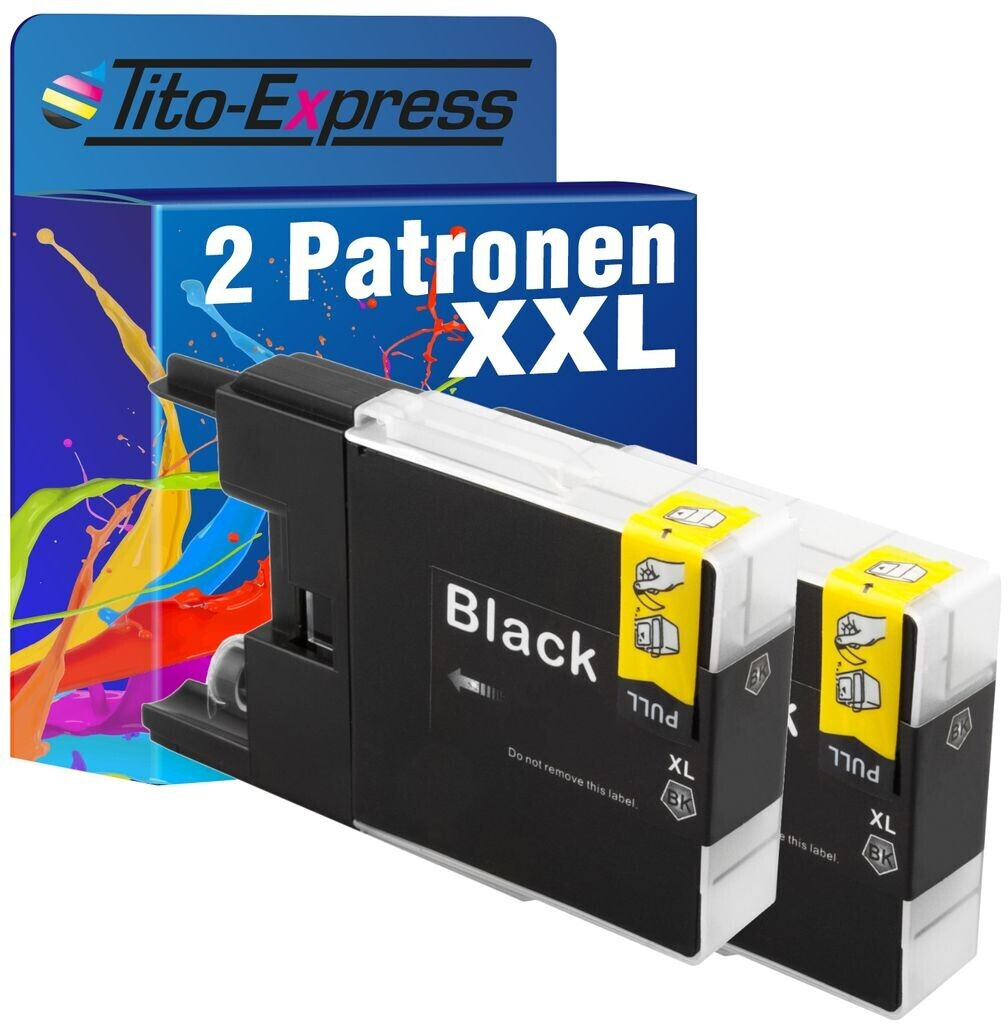 Tito-Express Patronen als Ersatz für Brother LC-1240 Black Doppelpack ...