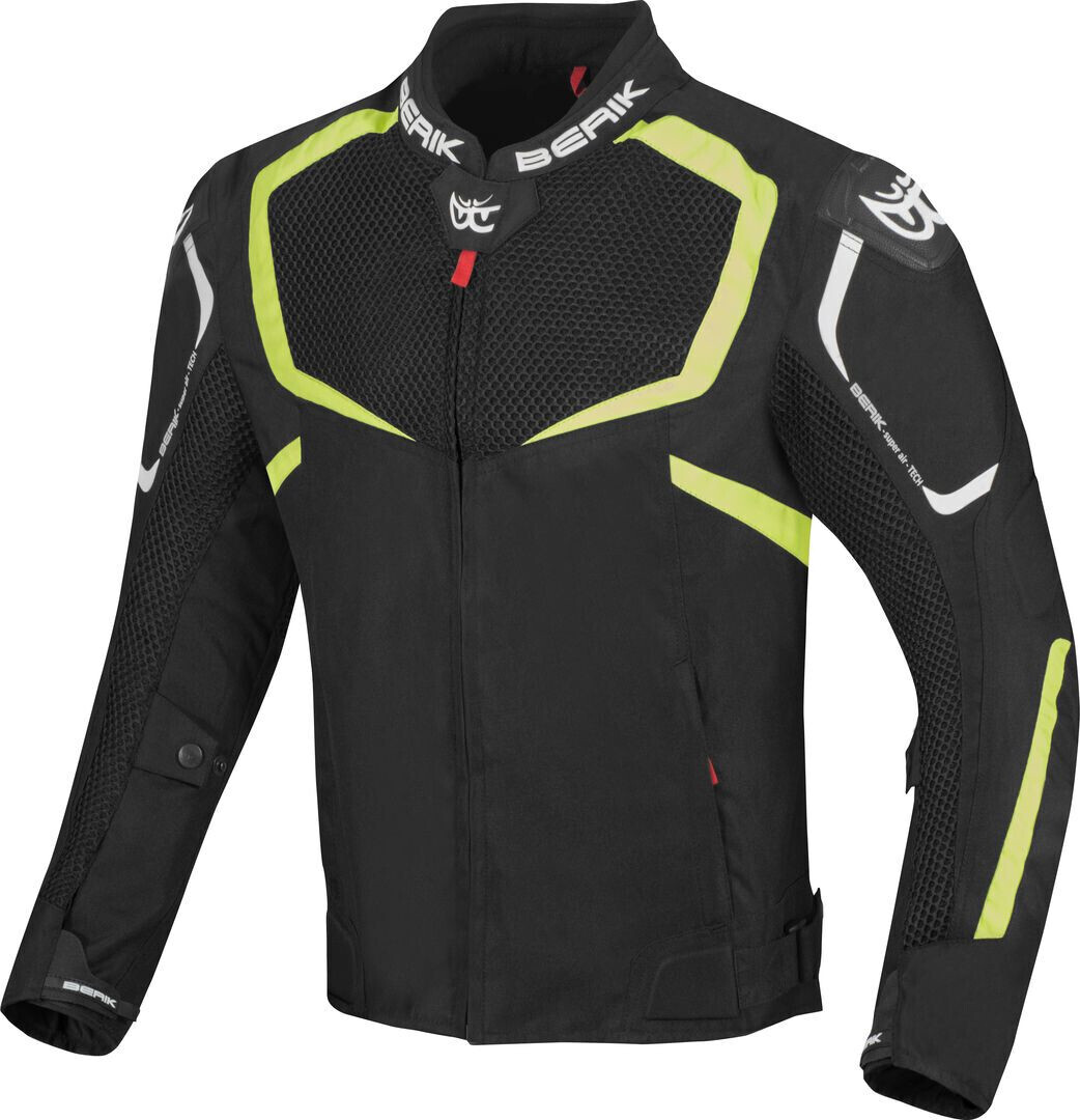 Berik X-Speed Air Motorcycle Textile Jacket black/white/yellow