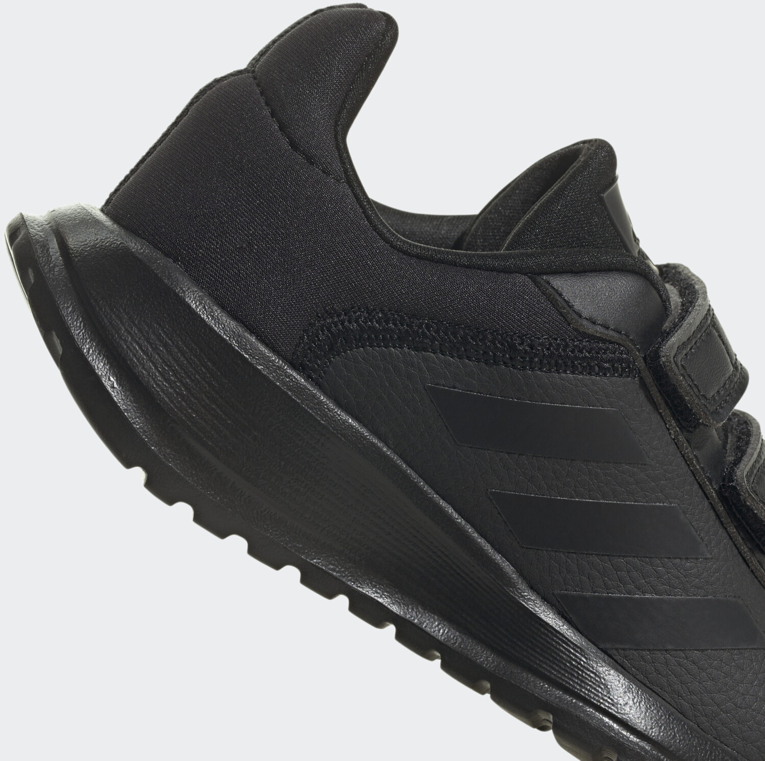 Adidas black junior trainers hot sale