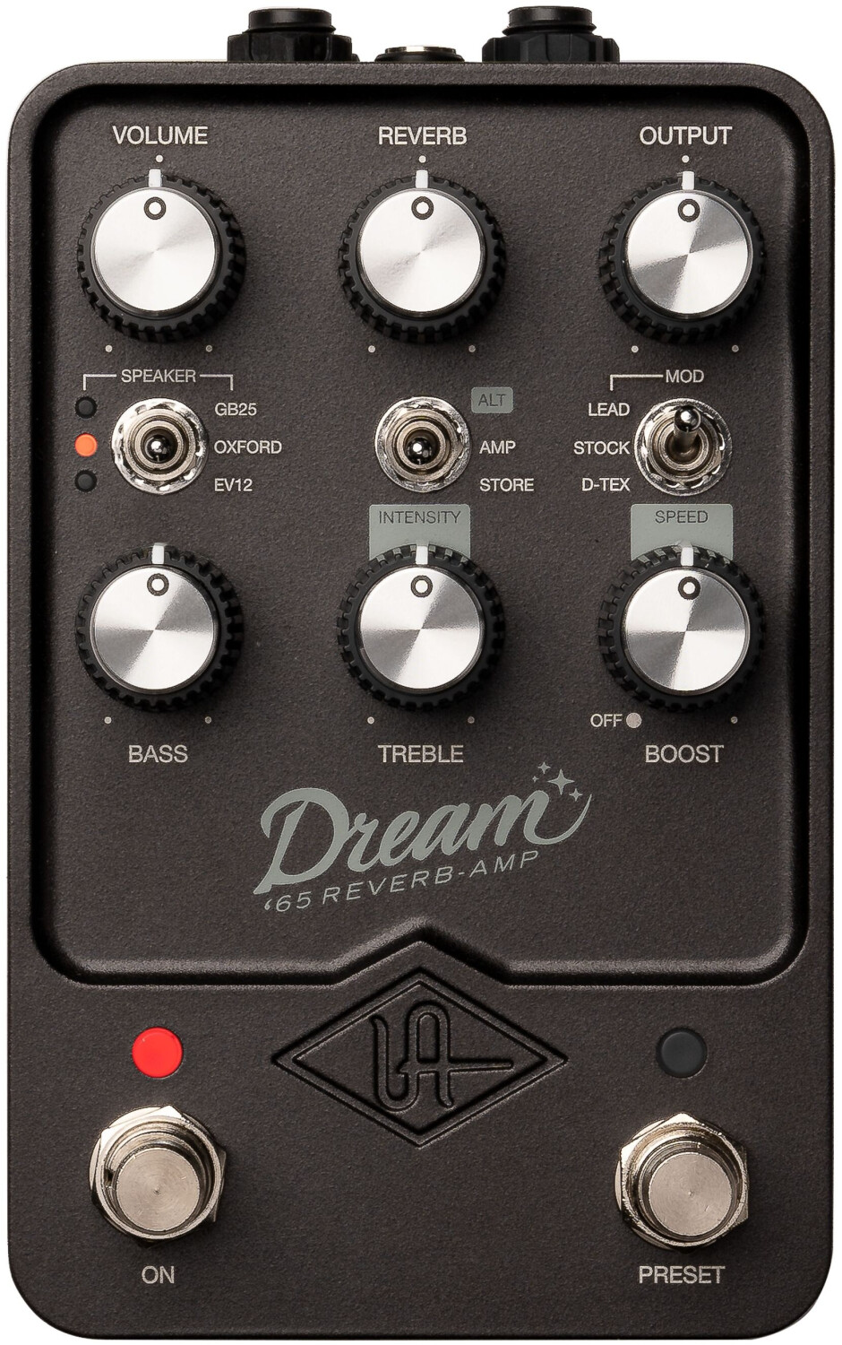 ギター UAFX Dream65 Reverb Amp Pedal Universal Audio UAFX Dream '65 – Musikhaus Thomann