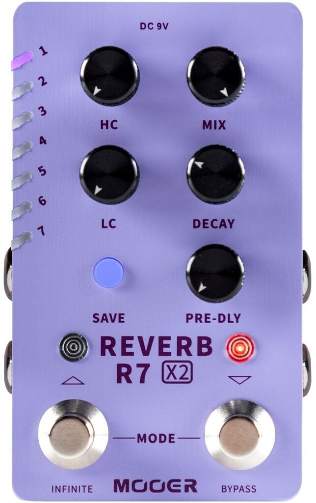Mooer Audio R7 X2 Reverb
