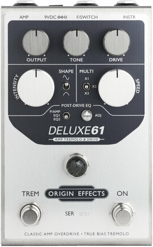 Photos - Effects Pedal Origin Effects Origin Effects DELUXE61 Amp Tremolo & Drive