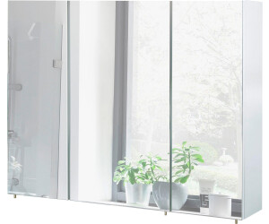 Schildmeyer Spiegelschrank 100x70,7x16cm weiß hochglanz (134109) ab 138,99  € | Preisvergleich bei