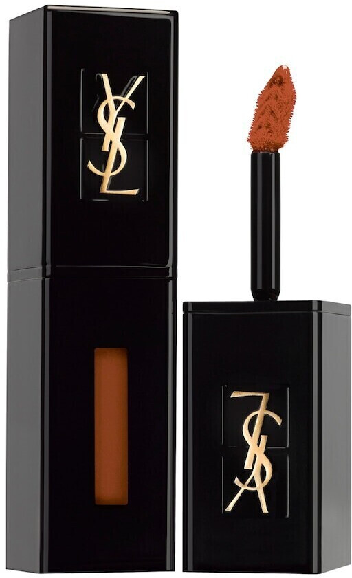 Photos - Lipstick & Lip Gloss Yves Saint Laurent Ysl YSL Vernis à Lèvres Vinyl Cream - 441 Arcade Chili  (5,5ml)